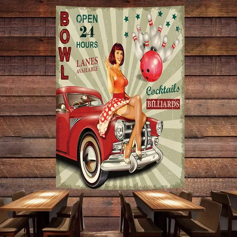 Auto Repair Shop Open - BOWL APERTO 24 ore Vintage Car
