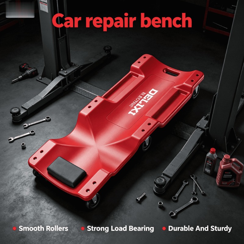Garage Creeper Roller - Rampe per Riparazione Auto a Basso