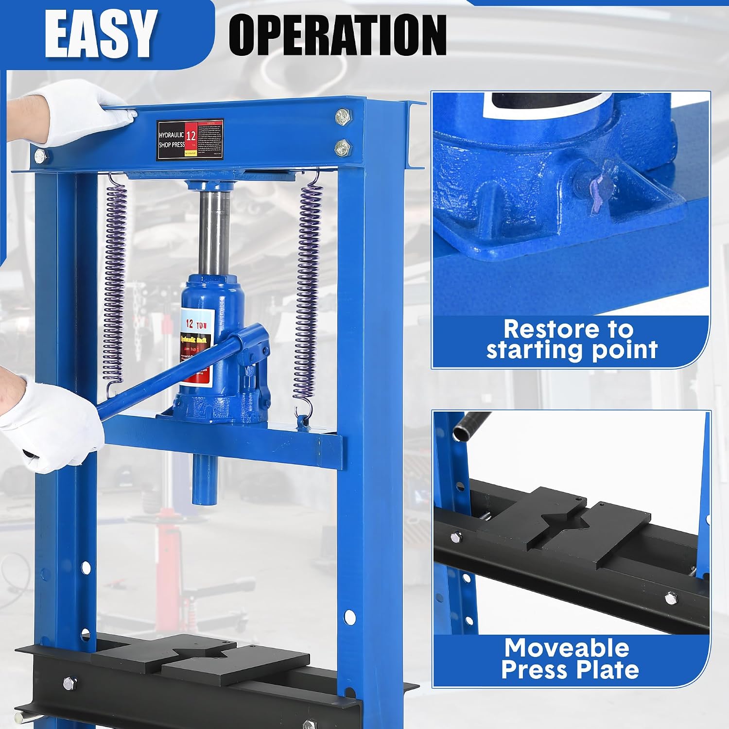 Pressa Idraulica Tacleekii 6T  - Car Frame Straightening recensione e prezzo