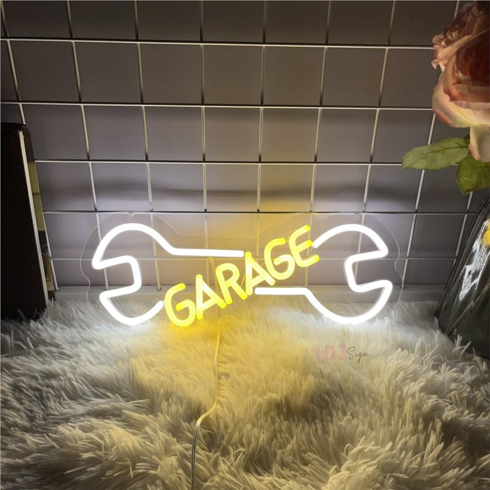 Garage Neon Sign Car Check Aut - Auto Repair Shop Open recensione e prezzo